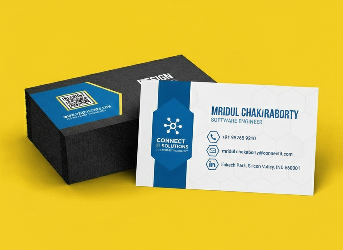 Custom Design Digital Printing Business Card in Saudi Arabia