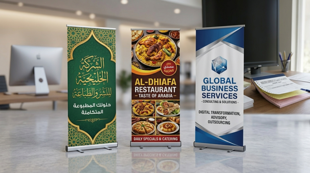 Inksooq Rollup Banner design and print